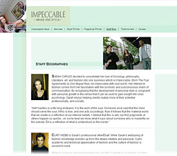 Impeccable | Staff Bios